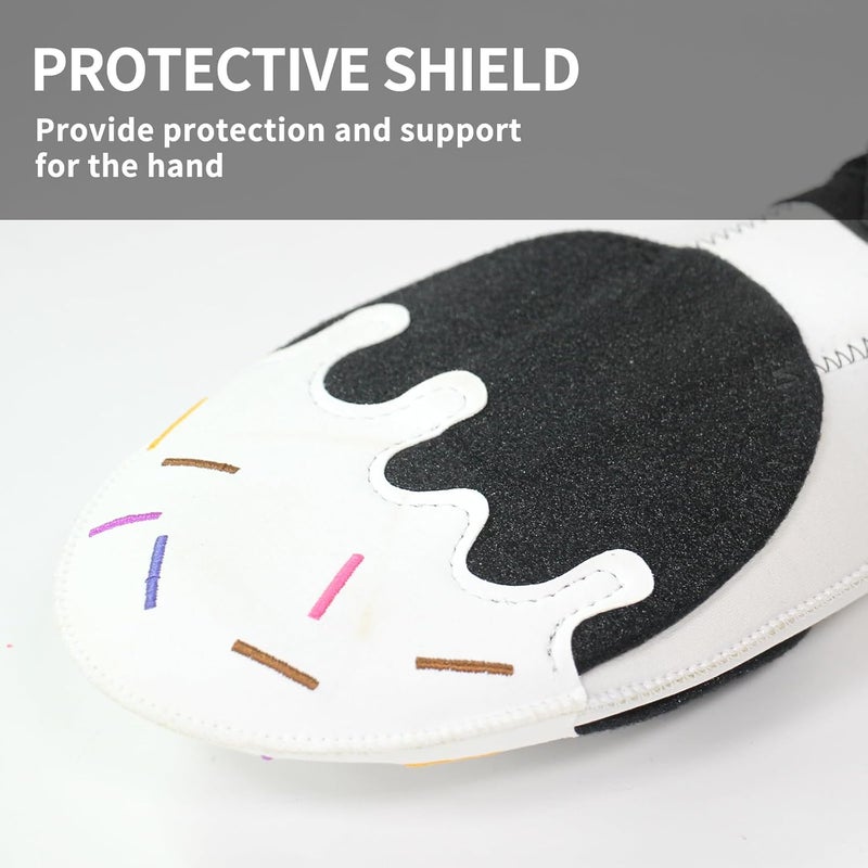 Heyear Baseball Sliding mitt, Sliding Mitt for Youth, Baseball Softball Glove for Hand Protection, Breathable and Durable, Adjustable Elastic Wrist Strap, Ambidextrous Design - Image 4
